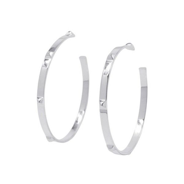 エルメス ピアス クレオール ミニクルー SV925シルバー HERMES ジュエリー