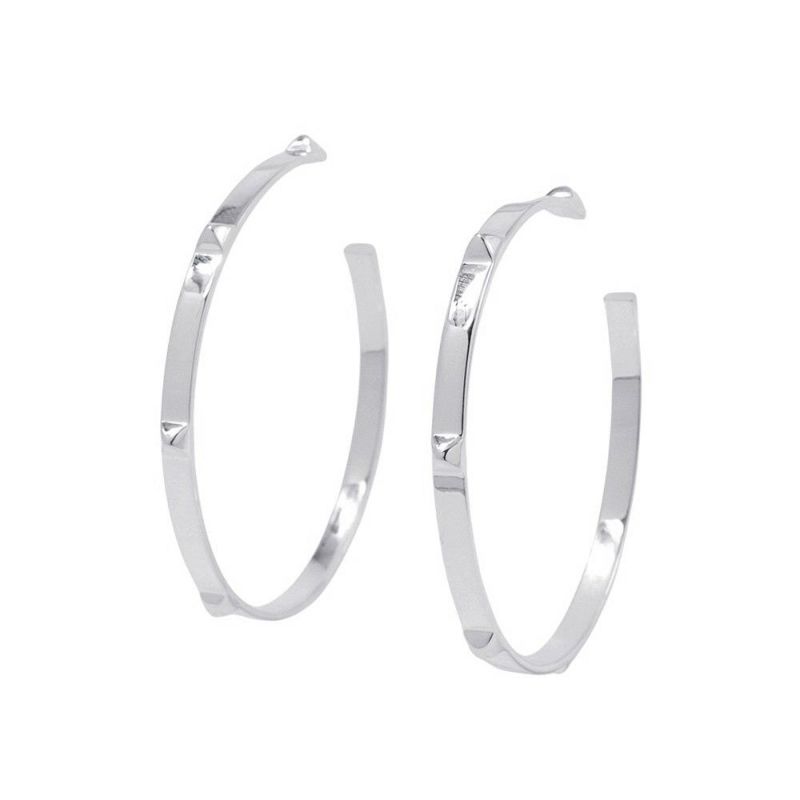 エルメス ピアス クレオール ミニクルー SV925シルバー HERMES ジュエリー