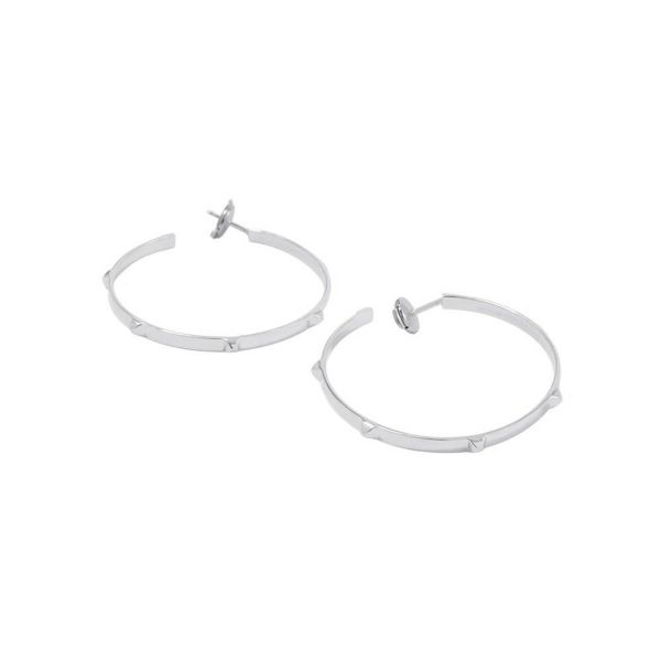 エルメス ピアス クレオール ミニクルー SV925シルバー HERMES ジュエリー