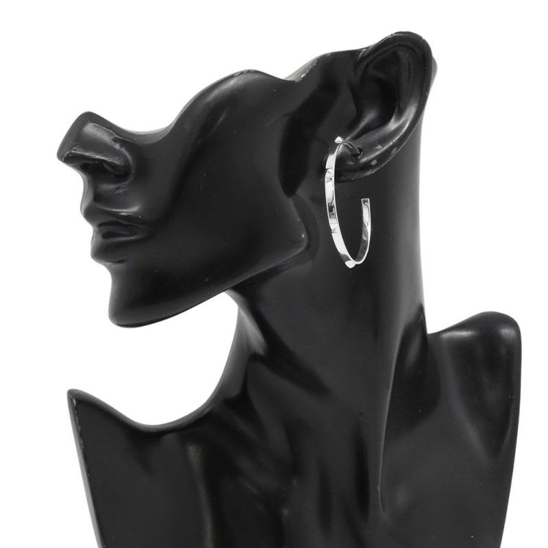 エルメス ピアス クレオール ミニクルー SV925シルバー HERMES ジュエリー