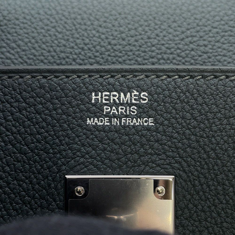 エルメス バーキン30 ヴェールマングローブ/シルバー金具 トリヨンモーリス K刻印 HERMES Birkin ハンドバッグ