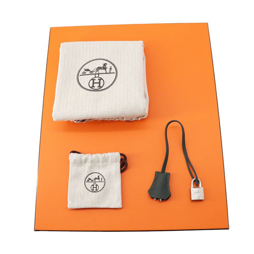 エルメス バーキン30 ヴェールマングローブ/シルバー金具 トリヨンモーリス K刻印 HERMES Birkin ハンドバッグ