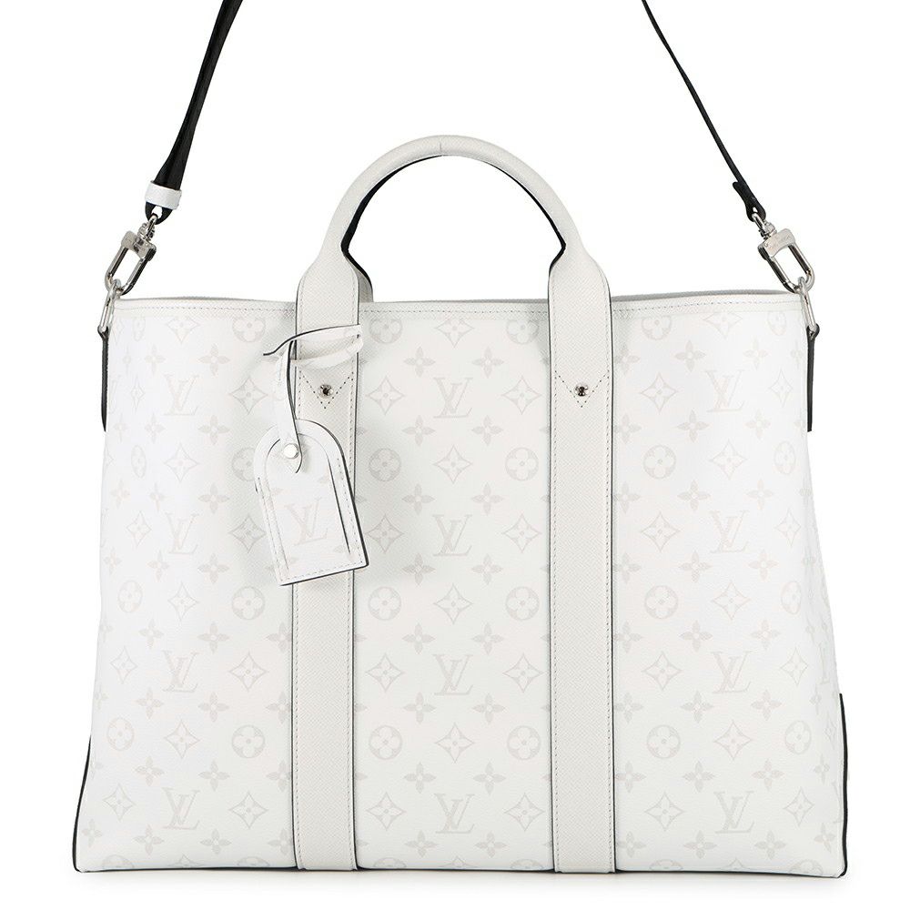 ルイヴィトン トートバッグ モノグラム/タイガ ウィークエンド・トート NM M30919 LOUIS VUITTON 2way 白 ホワイト タイガラマ