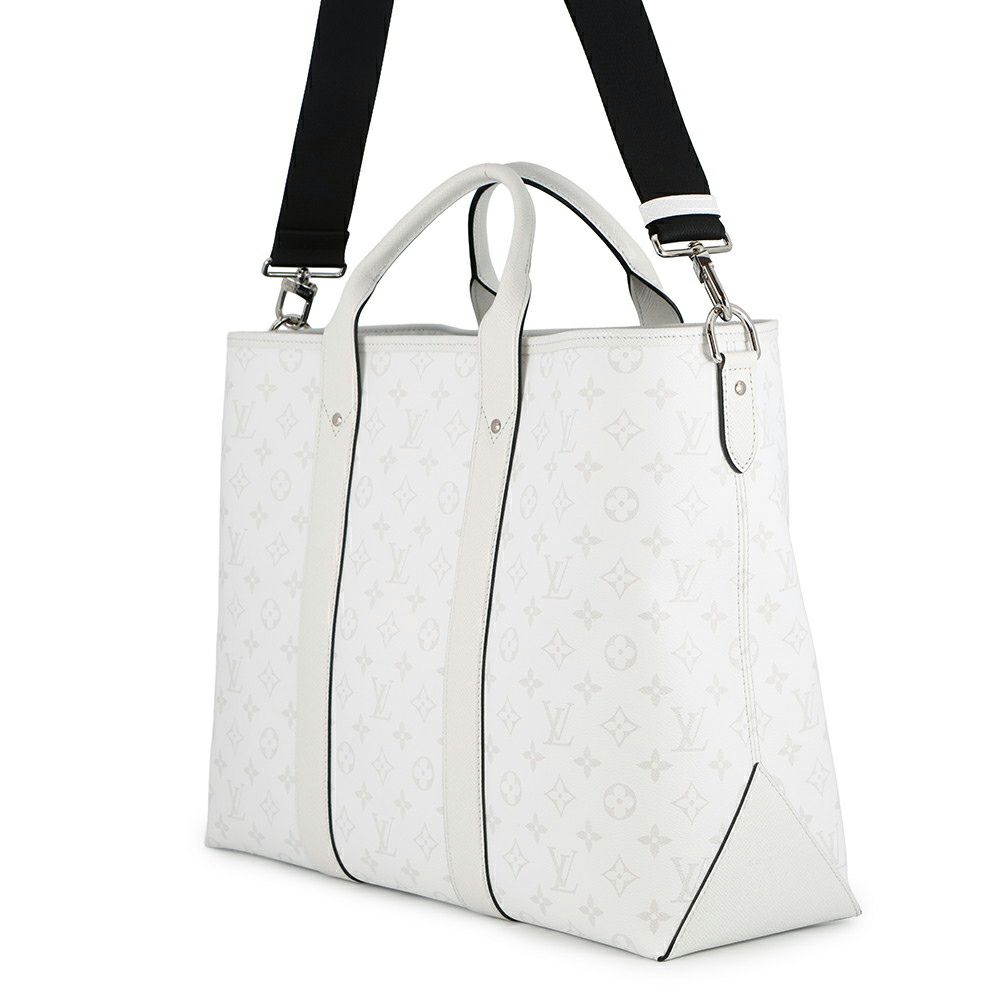 ルイヴィトン トートバッグ モノグラム/タイガ ウィークエンド・トート NM M30919 LOUIS VUITTON 2way 白 ホワイト タイガラマ