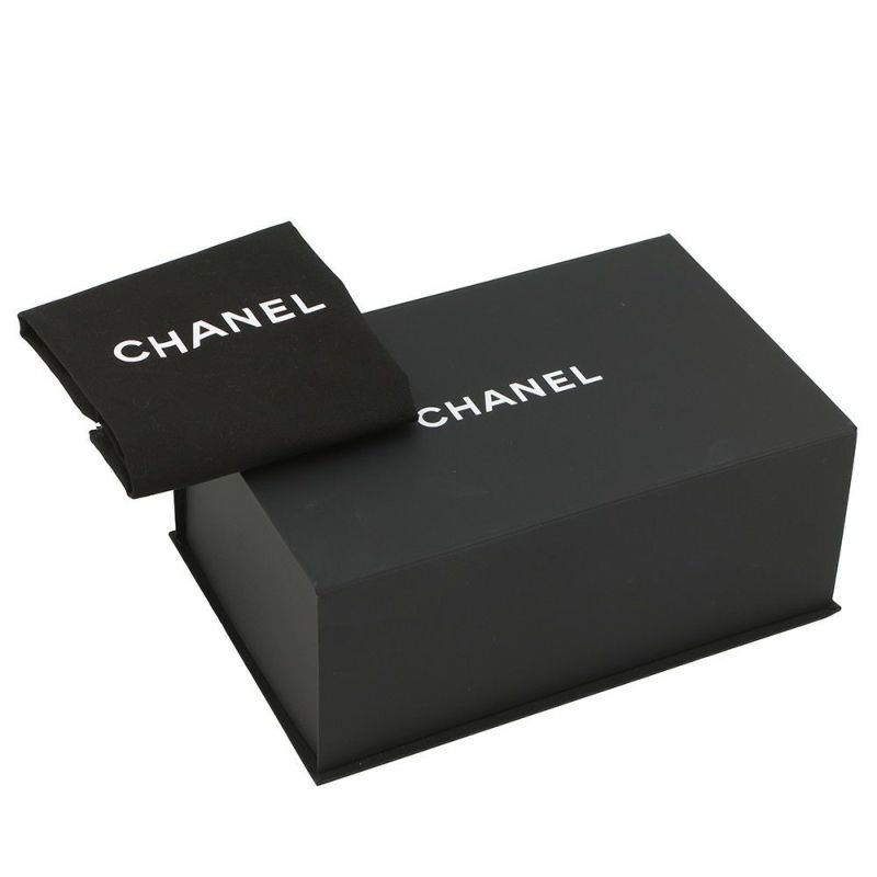 シャネル チェーンショルダーバッグ ミニ マトラッセ 20 ココマーク ラムスキン A69900 CHANEL 黒
