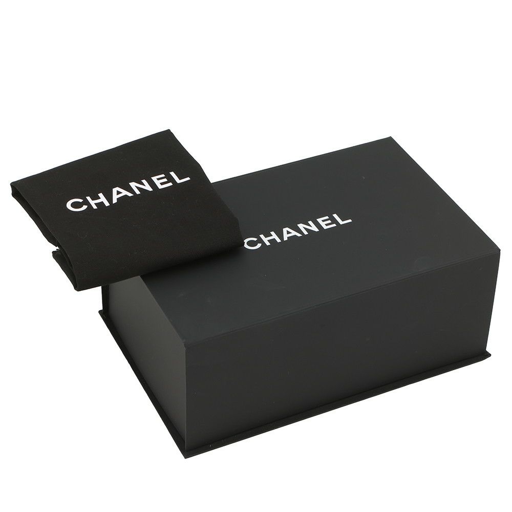 シャネル チェーンショルダーバッグ ミニ マトラッセ 20 ココマーク ラムスキン A69900 CHANEL 黒