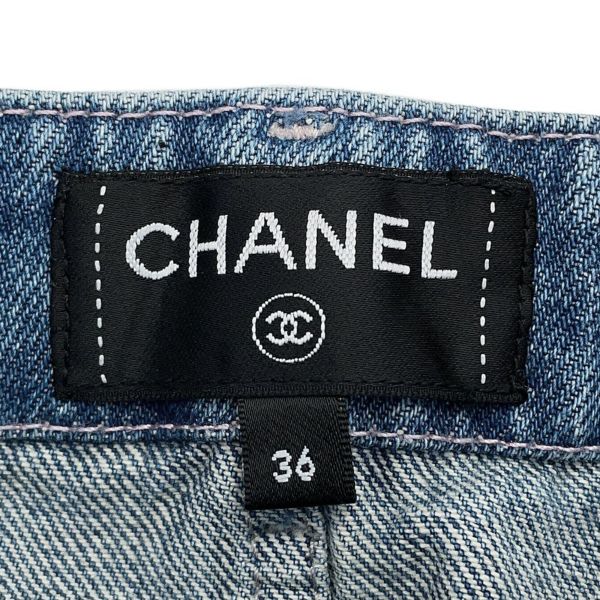 シャネル スカート ココマーク デニム レディースサイズ36 P79895 CHANEL ボトムス アパレル