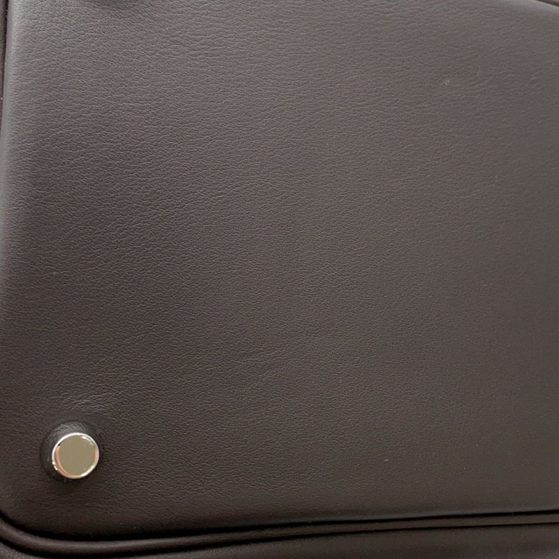 エルメス ハンドバッグ ピコタンロックPM ゴーチーム エベンヌ/シルバー金具 スイフト/フェルト W刻印