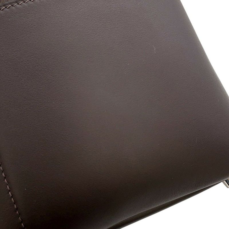 エルメス ハンドバッグ ピコタンロックPM ゴーチーム エベンヌ/シルバー金具 スイフト/フェルト W刻印