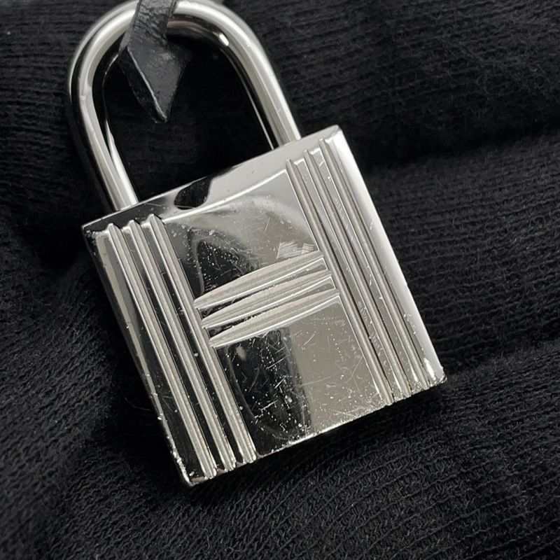 エルメス エールバッグジップPM ルトゥルネ ブラック/エクリュ/シルバー金具 トワルGM/ヴァッシュハンター U刻印 黒