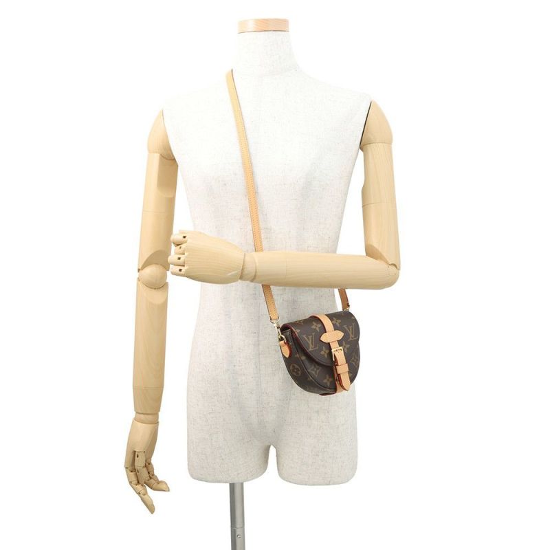 ルイヴィトン ショルダーバッグ モノグラム ミクロ・シャンティイ M46643 LOUIS VUITTON ミニバッグ