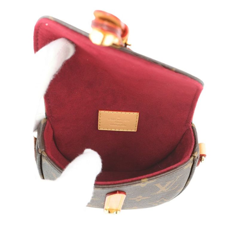 ルイヴィトン ショルダーバッグ モノグラム ミクロ・シャンティイ M46643 LOUIS VUITTON ミニバッグ