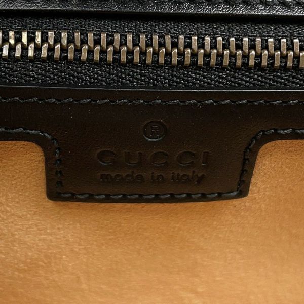 グッチ チェーンショルダーバッグ GGマーモント キルティング レザー 443497 GUCCI 黒