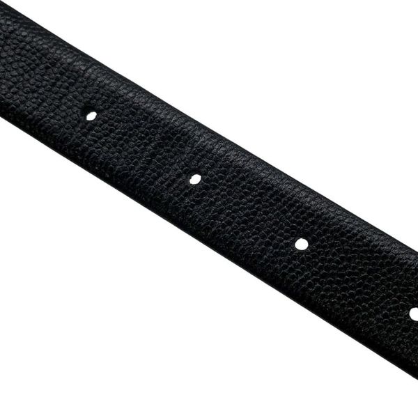 シャネル べルト ココマーク ロゴ レザー レディースサイズ80 B25 A AAB177 CHANEL 黒