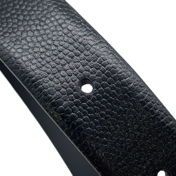 シャネル べルト ココマーク ロゴ レザー レディースサイズ80 B25 A AAB177 CHANEL 黒