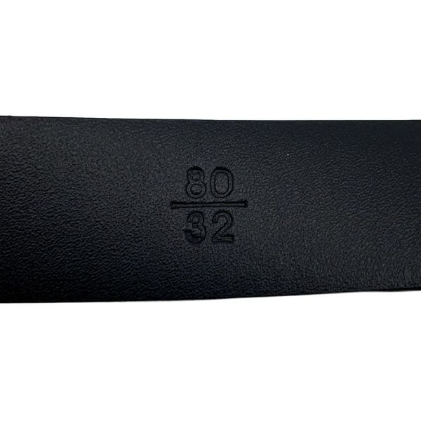 シャネル べルト ココマーク ロゴ レザー レディースサイズ80 B25 A AAB177 CHANEL 黒