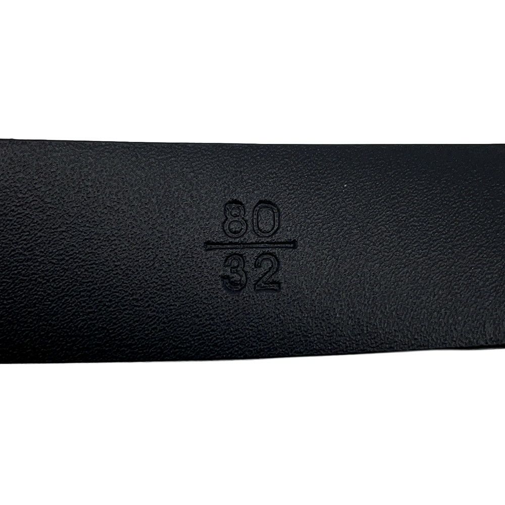 シャネル べルト ココマーク ロゴ レザー レディースサイズ80 B25 A AAB177 CHANEL 黒