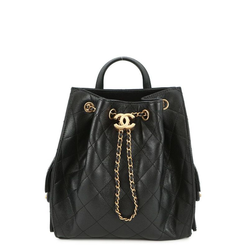 シャネル リュック CHANEL 25 ミディアム バックパック マトラッセ ココマーク キャビアスキン AS5600 2025/26年秋冬