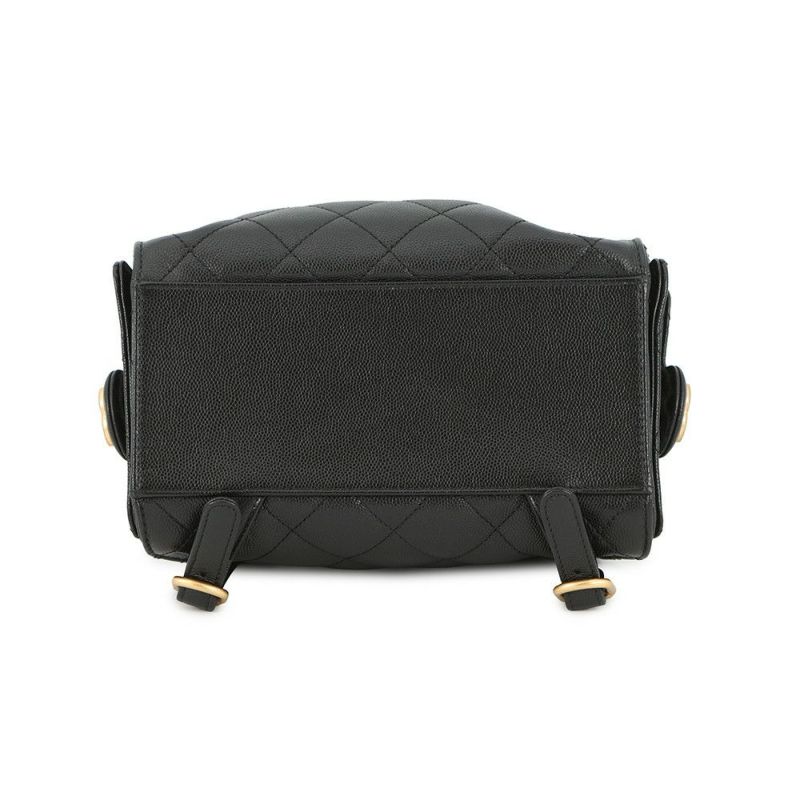 シャネル リュック CHANEL 25 ミディアム バックパック マトラッセ ココマーク キャビアスキン AS5600 2025/26年秋冬
