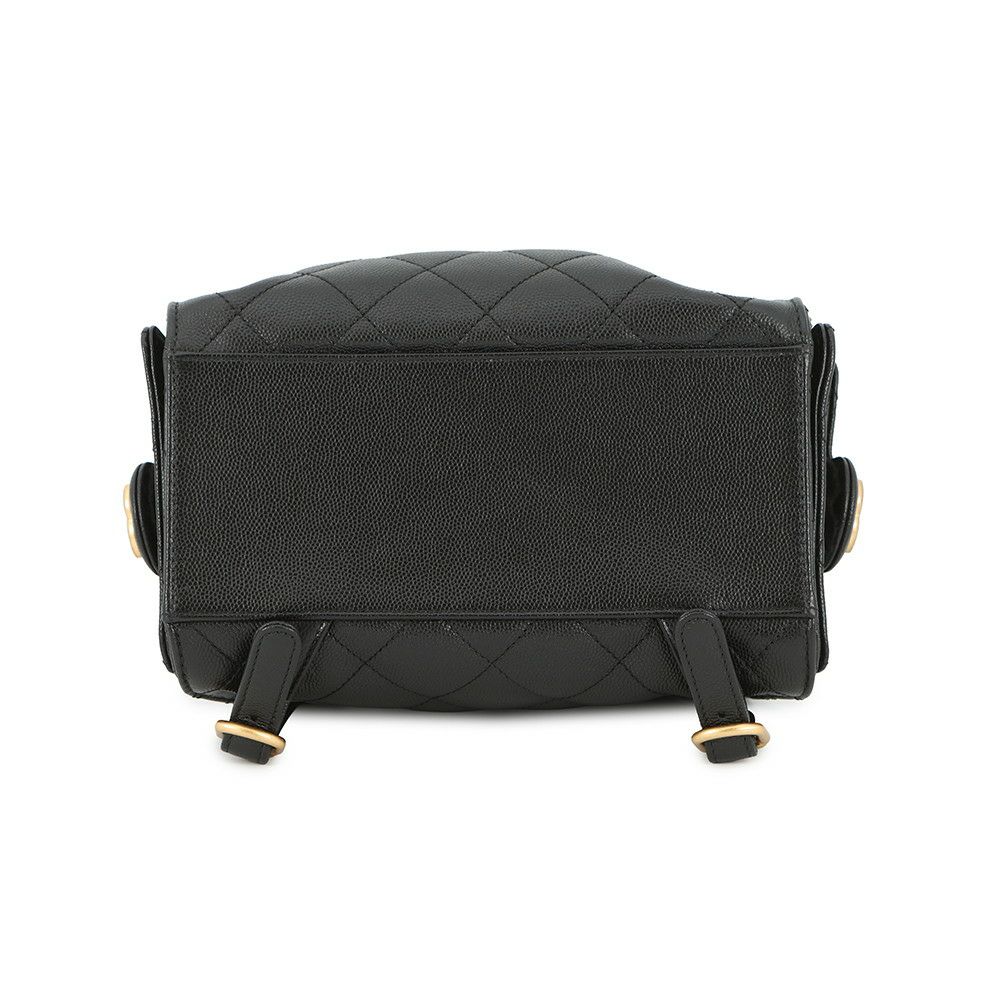 シャネル リュック CHANEL 25 ミディアム バックパック マトラッセ ココマーク キャビアスキン AS5600 2025/26年秋冬