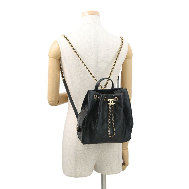シャネル リュック CHANEL 25 ミディアム バックパック マトラッセ ココマーク キャビアスキン AS5600 2025/26年秋冬