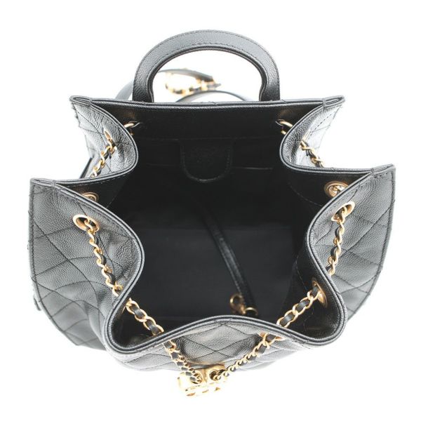 シャネル リュック CHANEL 25 ミディアム バックパック マトラッセ ココマーク キャビアスキン AS5600 2025/26年秋冬