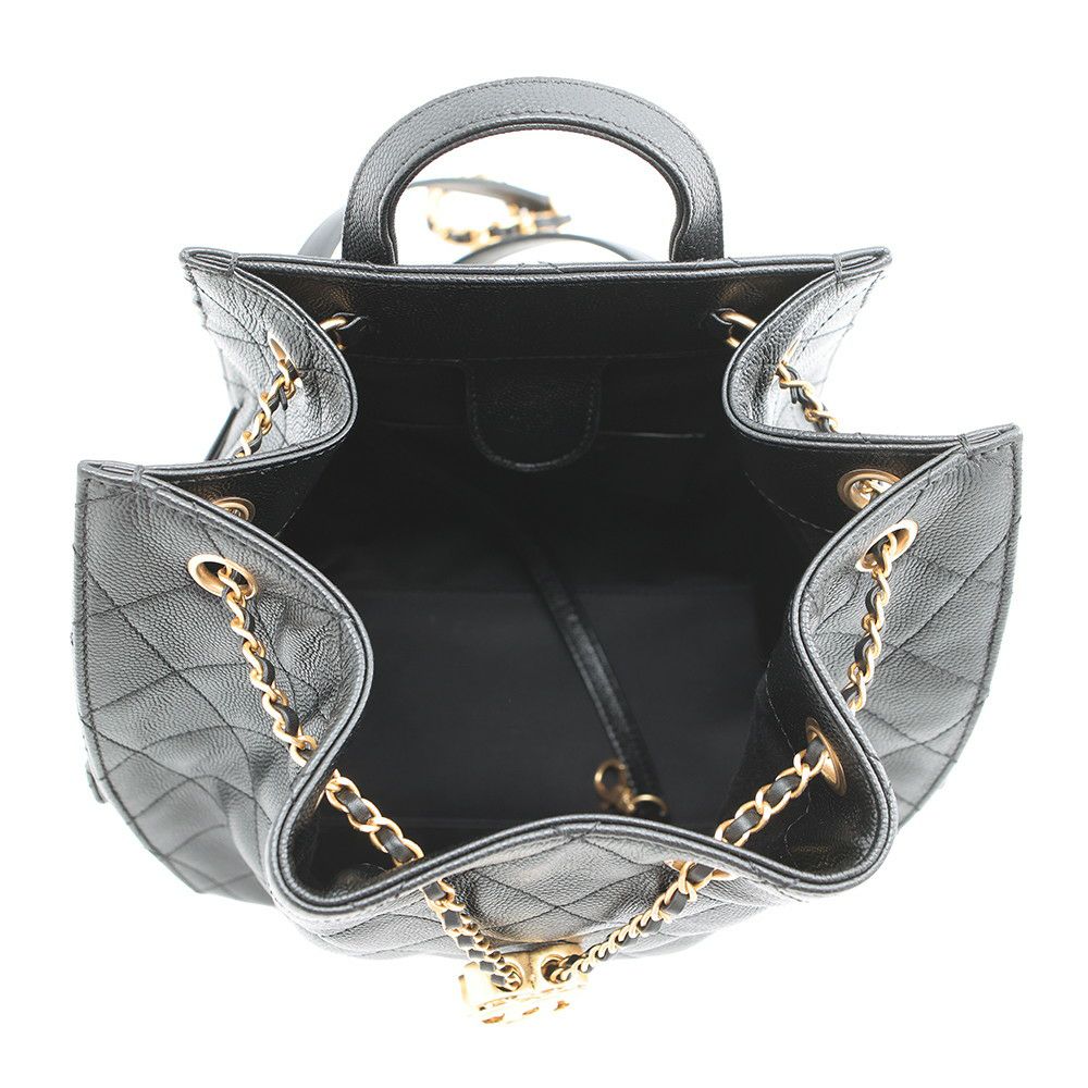 シャネル リュック CHANEL 25 ミディアム バックパック マトラッセ ココマーク キャビアスキン AS5600 2025/26年秋冬