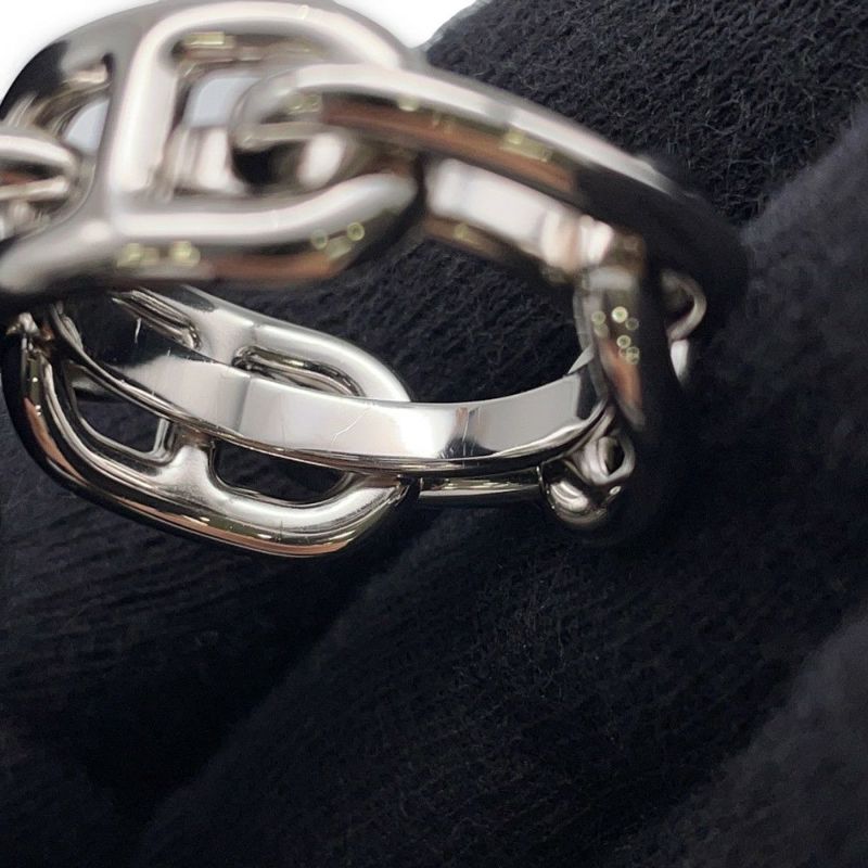 エルメス スカーフリング 90 レガート シェーヌダンクル カレ用 メタル HERMES アクセサリー