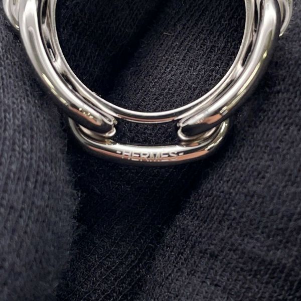 エルメス スカーフリング 90 レガート シェーヌダンクル カレ用 メタル HERMES アクセサリー