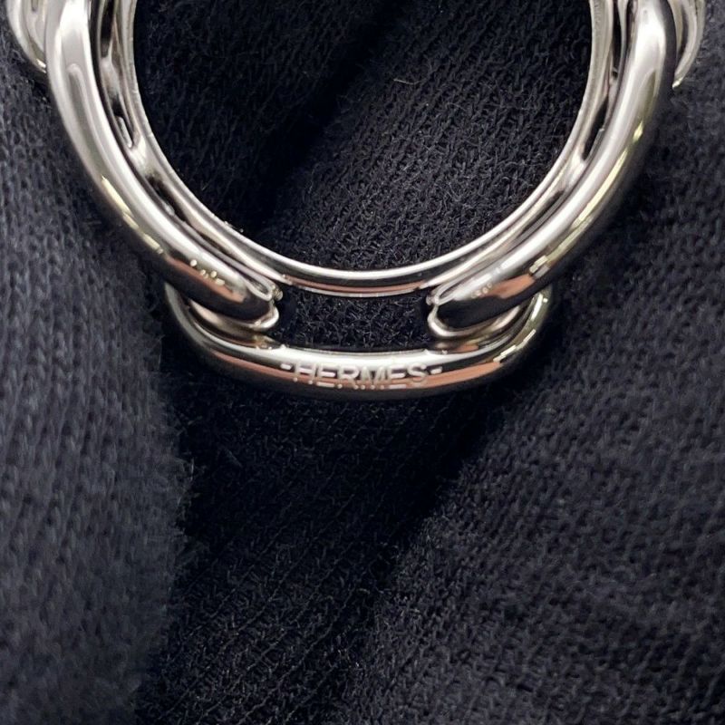 エルメス スカーフリング 90 レガート シェーヌダンクル カレ用 メタル HERMES アクセサリー