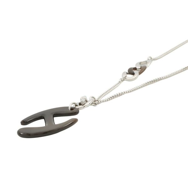 エルメス ネックレス シェーヌ・ドゥ・H バッファローホーン HERMES アクセサリー