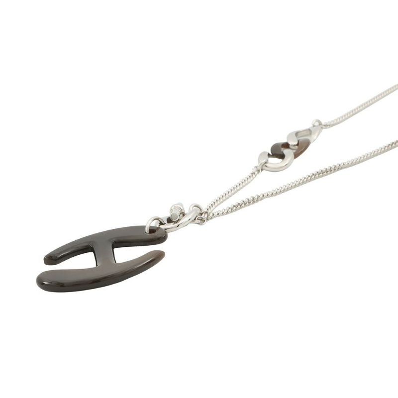 エルメス ネックレス シェーヌ・ドゥ・H バッファローホーン HERMES アクセサリー