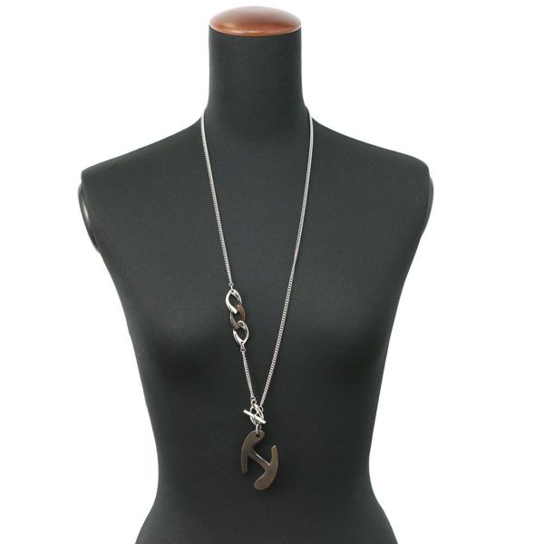 エルメス ネックレス シェーヌ・ドゥ・H バッファローホーン HERMES アクセサリー