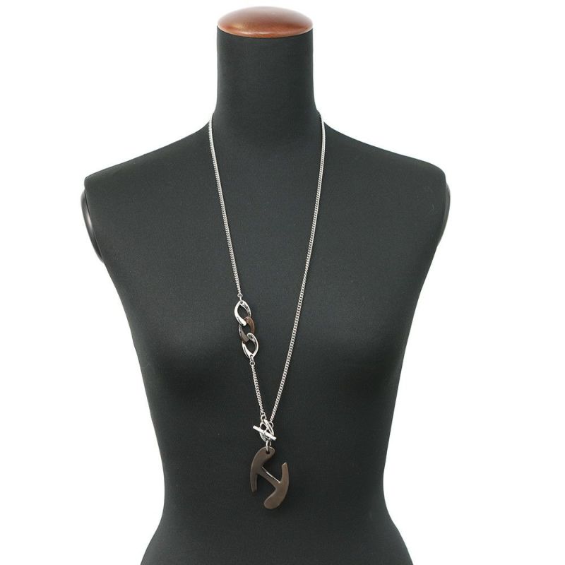 エルメス ネックレス シェーヌ・ドゥ・H バッファローホーン HERMES アクセサリー