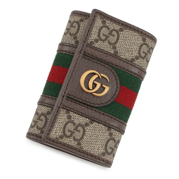 グッチ キーケース GGスプリーム 6連 PVC 603732 GUCCI