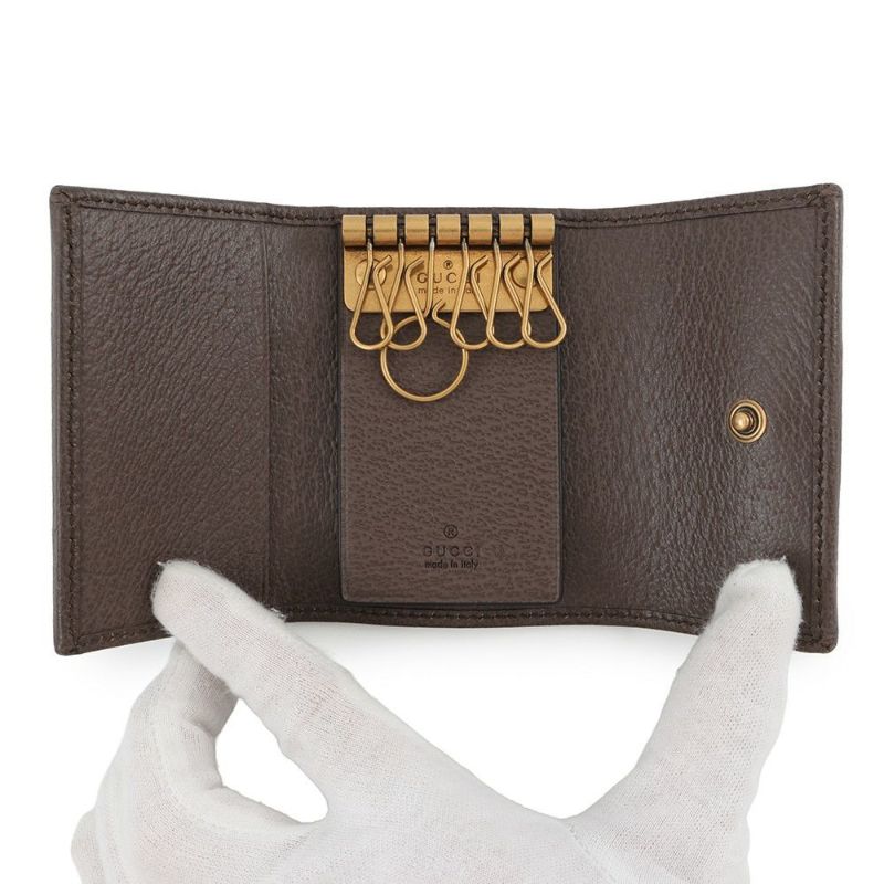 グッチ キーケース GGスプリーム 6連 PVC 603732 GUCCI