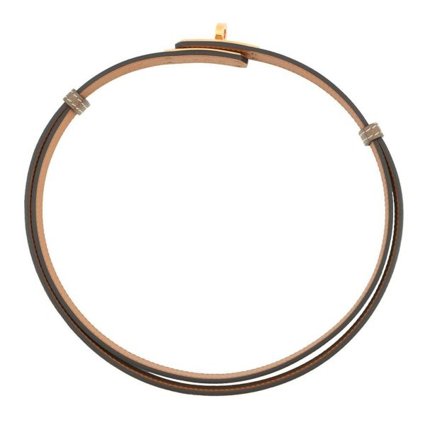 エルメス ケリーベルト ゴールド/ゴールド金具 エプソン U刻印 HERMES べルト