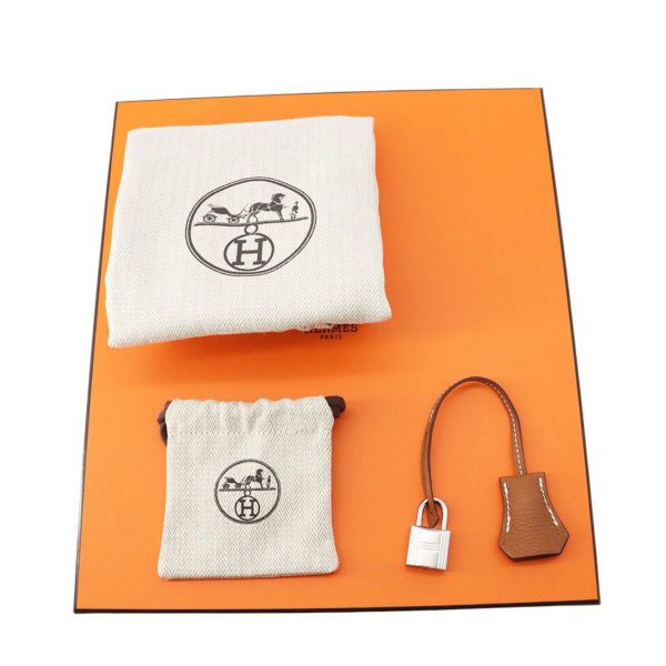 エルメス バーキン25 ゴールド/シルバー金具 トゴ K刻印 HERMES Birkin ハンドバッグ