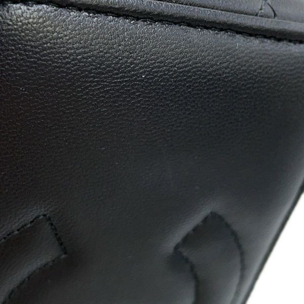 シャネル チェーンバニティバッグ マトラッセ ココマーク ラムスキン AP1472 CHANEL 黒