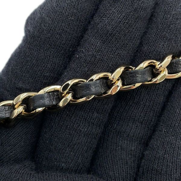 シャネル チェーンバニティバッグ マトラッセ ココマーク ラムスキン AP1472 CHANEL 黒