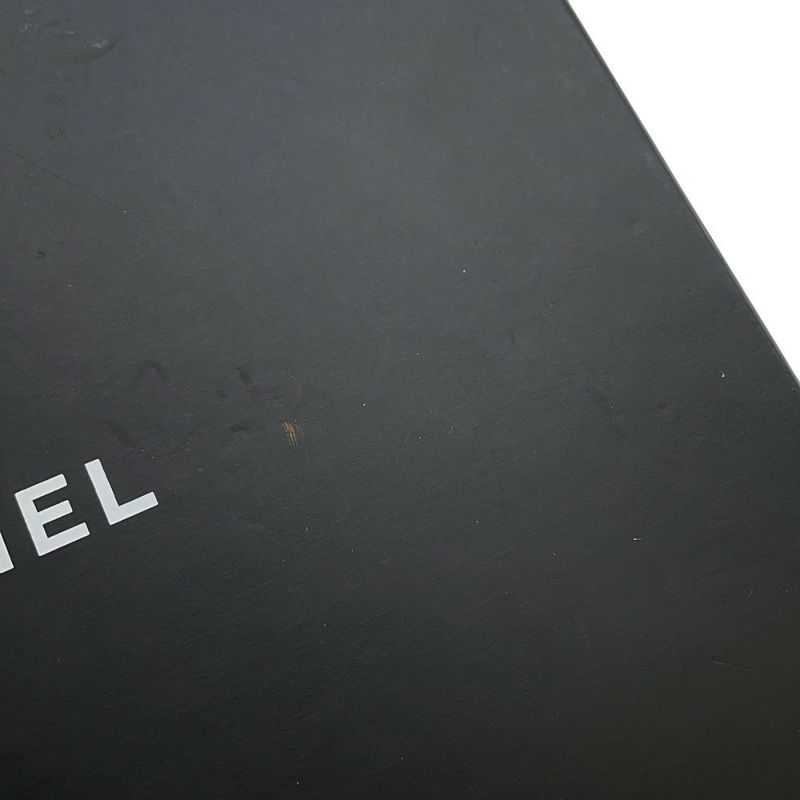 シャネル チェーンウォレット カンボンライン ココマーク A46646 CHANEL 財布 黒