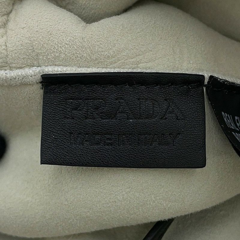 プラダ トートバッグ テリー パイル 1BG130 PRADA 白