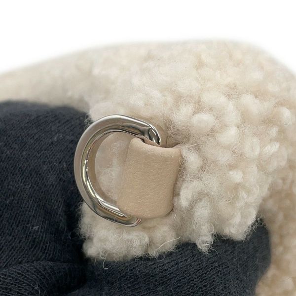 プラダ ショルダーバッグ ファー ホーボーバッグ パイル 1BC151 PRADA