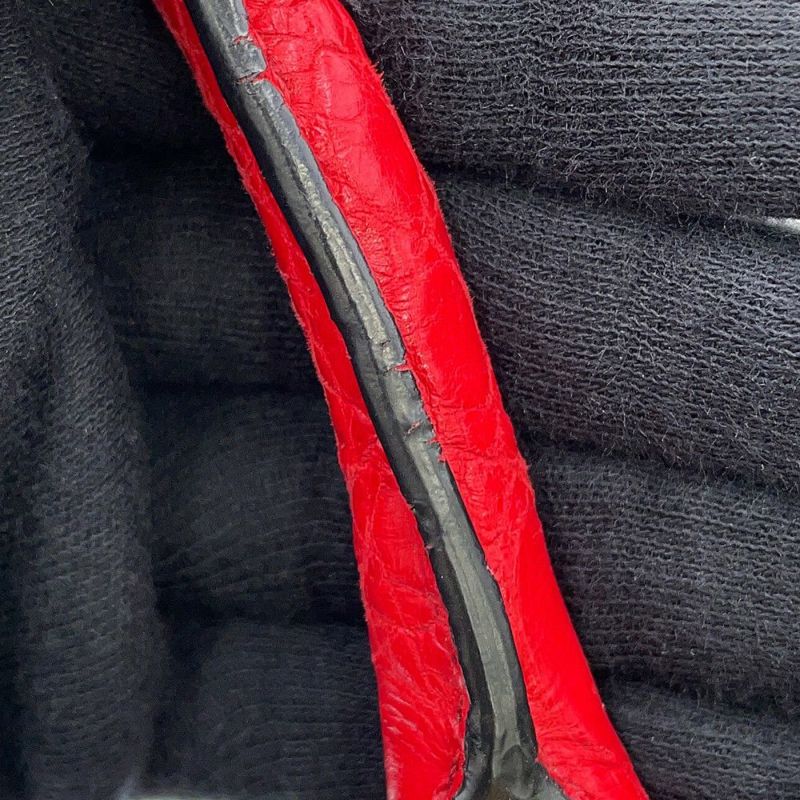 プラダ ハンドバッグ エスプラナード クロコハンドル クロコダイル サフィアーノレザー 1BA046 PRADA 2way 黒