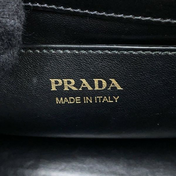 プラダ ハンドバッグ エスプラナード クロコハンドル クロコダイル サフィアーノレザー 1BA046 PRADA 2way 黒