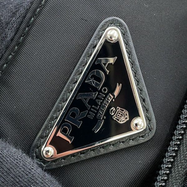 プラダ トートバッグ Re-Nylon ナイロン 1BG354 PRADA 2way 黒