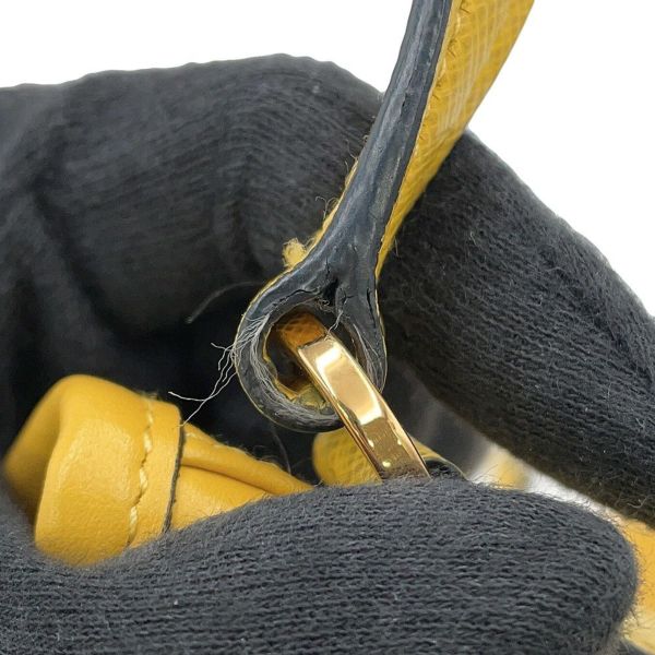 プラダ ハンドバッグ デュエット サフィアーノ カーフレザー 1BH038 PRADA 2way 黒