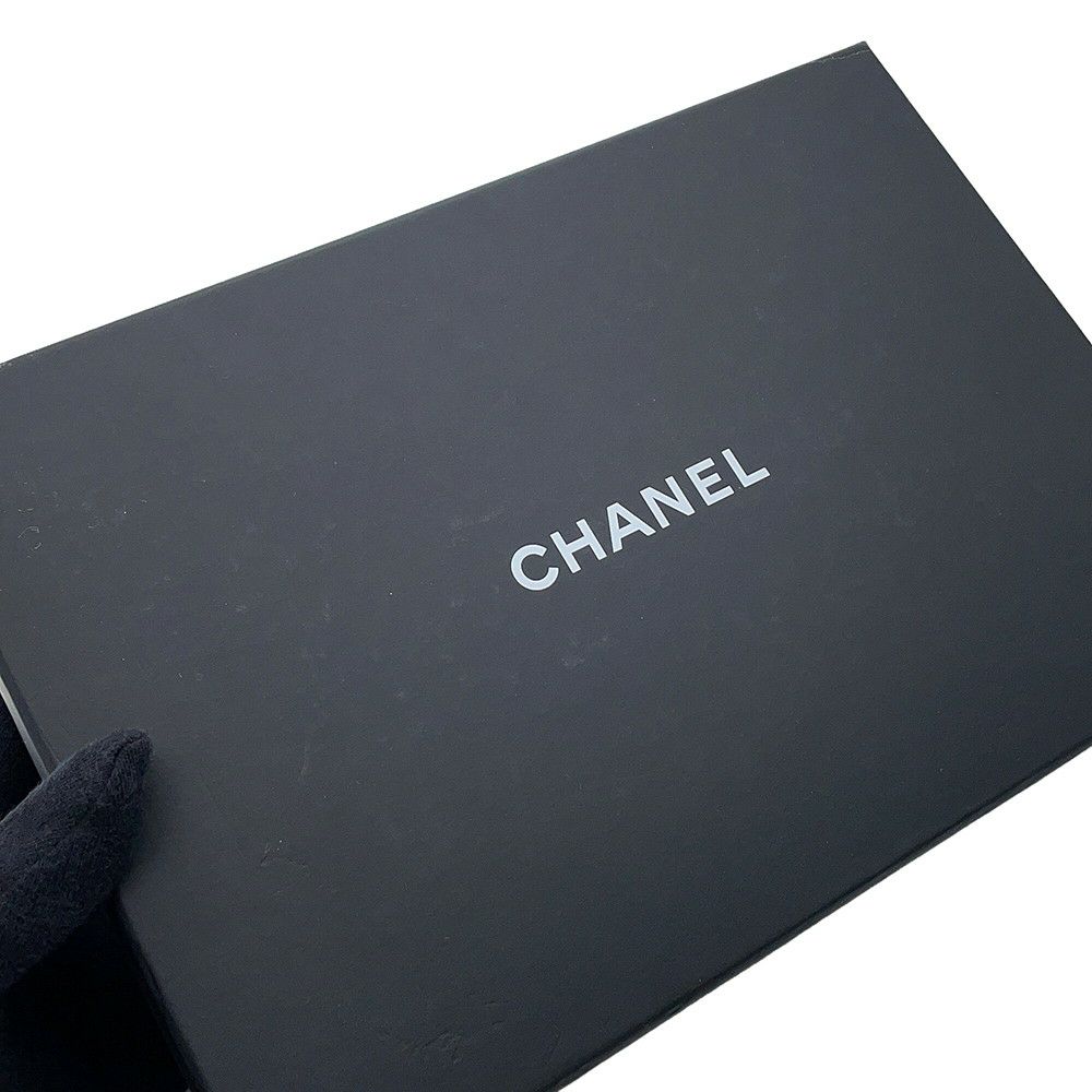 シャネル チェーンショルダーバッグ ココマーク マトラッセ ラインストーン ベロア CHANEL ノベルティ 2024イヤーズギフト 黒
