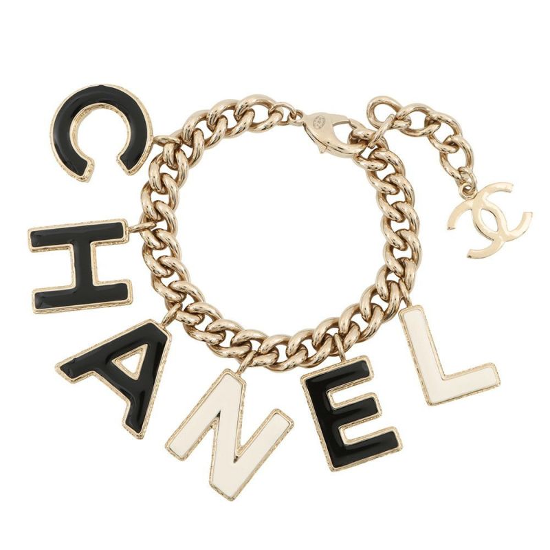 シャネル ブレスレット ロゴ チェーン B22 A AB8724 CHANEL アクセサリー