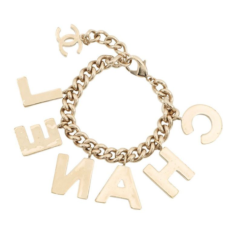 シャネル ブレスレット ロゴ チェーン B22 A AB8724 CHANEL アクセサリー